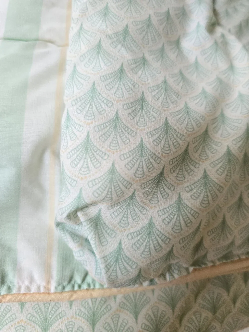 Vintage Laura Ashley 80s Palmetto Comforter Country Cottagecore Full / Double